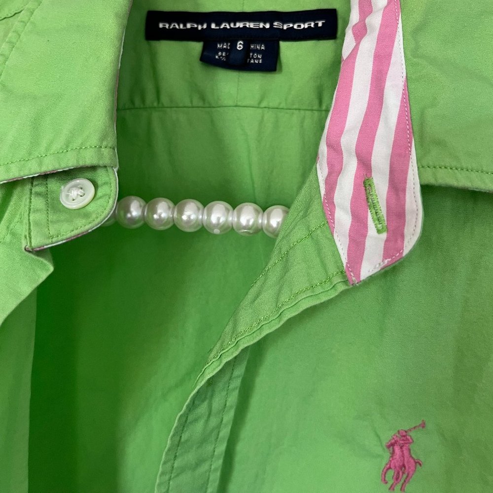 Green Ralph Lauren Button-down
